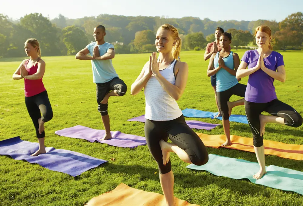 Outdoor-Yoga Kursangebot in Wuppertal